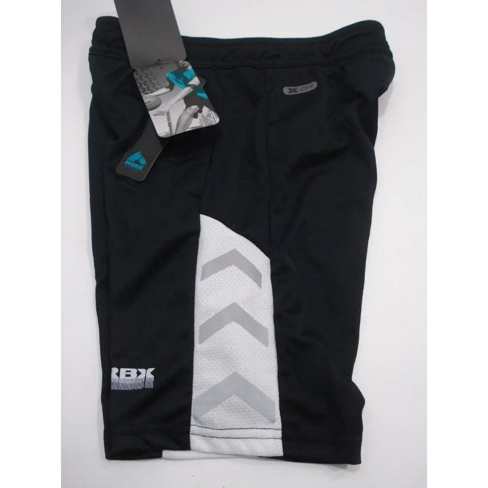 RBX Boys Athletic Jersey Shorts Black Size Small ( 4 ) New